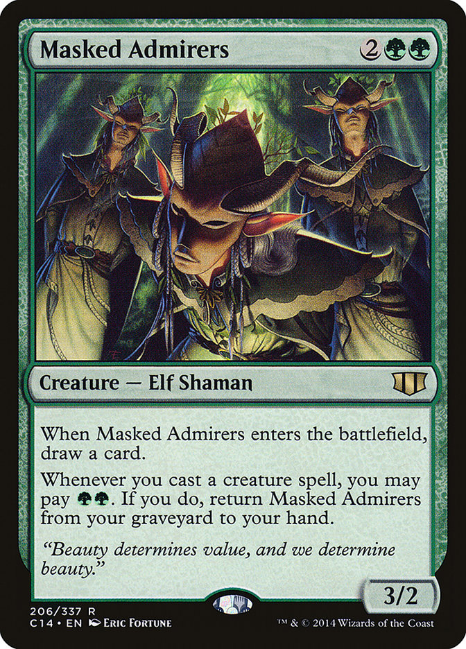 Masked Admirers [Commander 2014] | Game Master's Emporium (The New GME)
