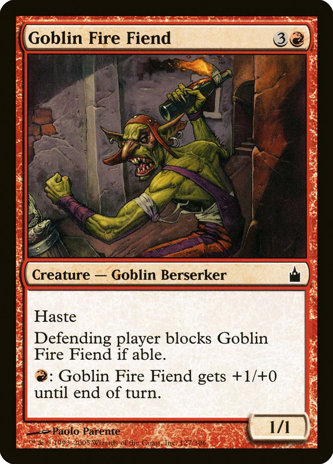 Goblin Fire Fiend [Ravnica: City of Guilds] | Game Master's Emporium (The New GME)