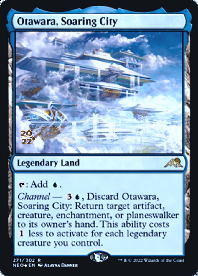 Otawara, Soaring City [Kamigawa: Neon Dynasty Prerelease Promos] | Game Master's Emporium (The New GME)