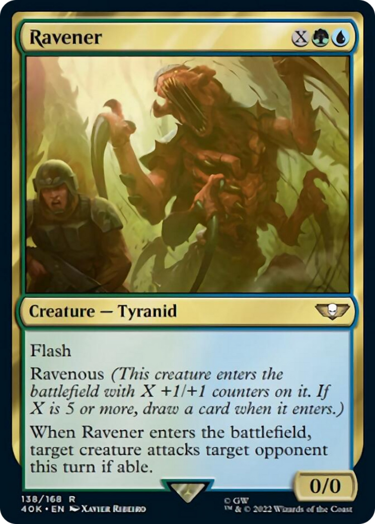 Ravener (Surge Foil) [Warhammer 40,000] | Game Master's Emporium (The New GME)