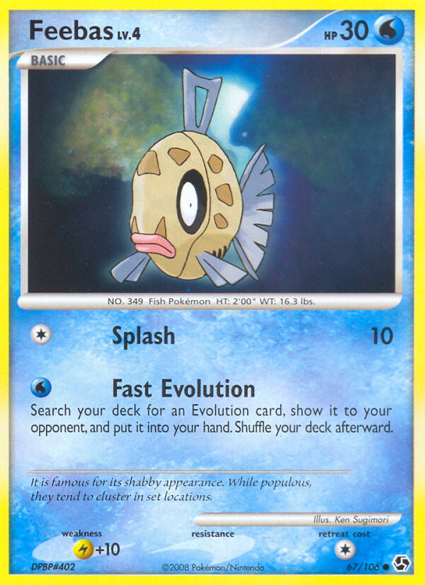 Feebas (67/106) [Diamond & Pearl: Great Encounters] | Game Master's Emporium (The New GME)