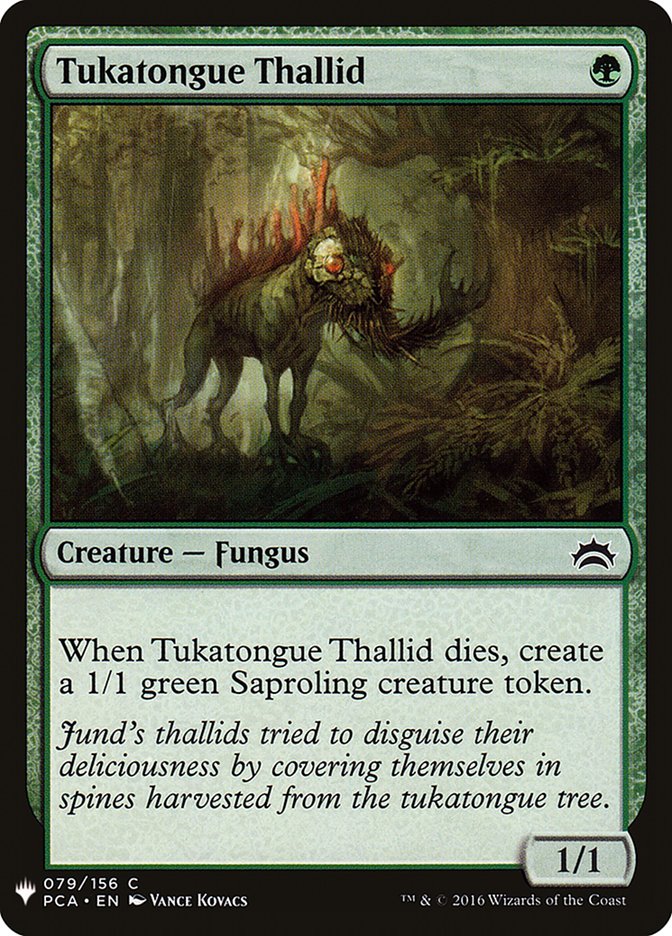 Tukatongue Thallid [Mystery Booster] | Game Master's Emporium (The New GME)