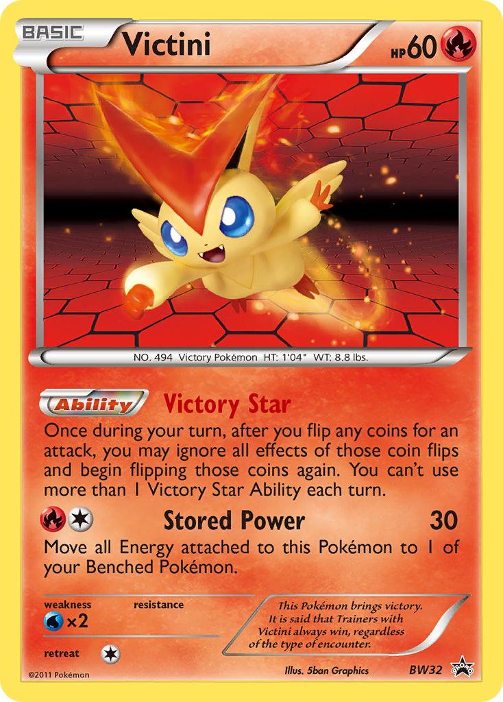 Victini (BW32) [Black & White: Black Star Promos] | Game Master's Emporium (The New GME)