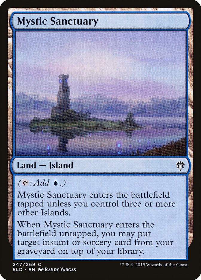 Mystic Sanctuary [Throne of Eldraine] | Game Master's Emporium (The New GME)