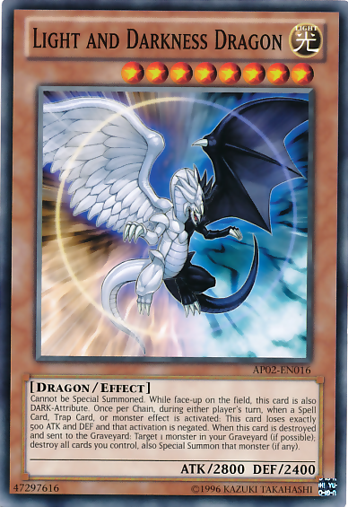 Light and Darkness Dragon [AP02-EN016] Common | Game Master's Emporium (The New GME)