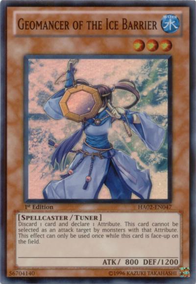 Geomancer of the Ice Barrier [HA02-EN047] Super Rare | Game Master's Emporium (The New GME)