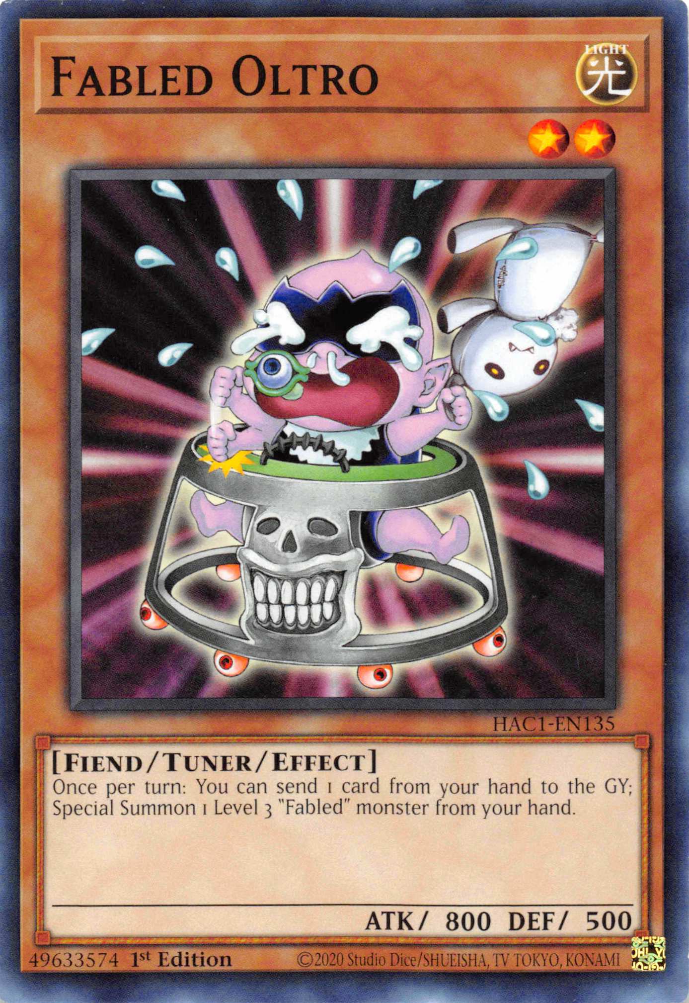 Fabled Oltro [HAC1-EN135] Common | Game Master's Emporium (The New GME)