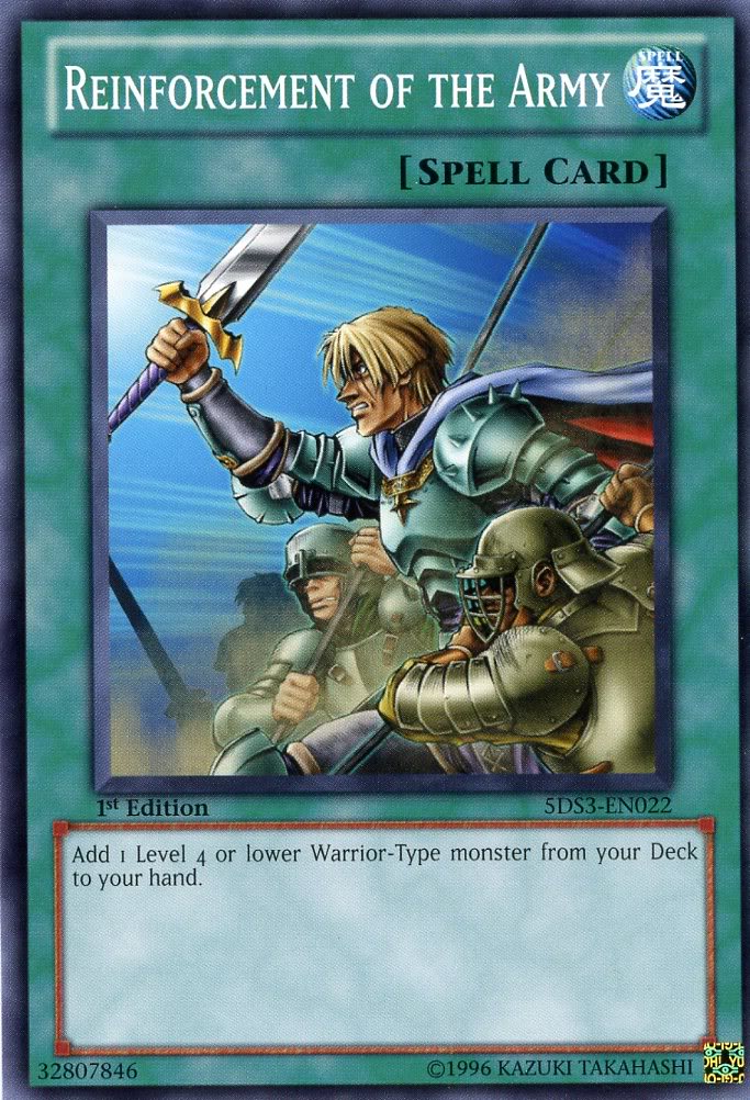 Reinforcement of the Army [5DS3-EN022] Common | Game Master's Emporium (The New GME)