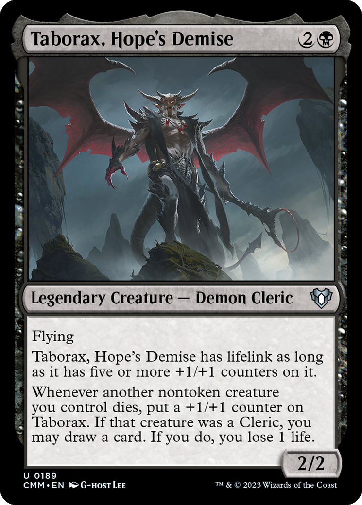 Taborax, Hope's Demise [Commander Masters] | Game Master's Emporium (The New GME)