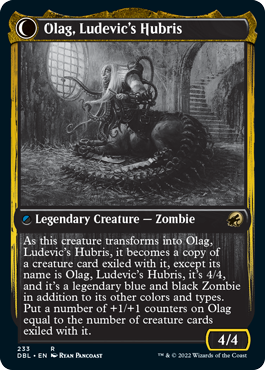 Ludevic, Necrogenius // Olag, Ludevic's Hubris [Innistrad: Double Feature] | Game Master's Emporium (The New GME)