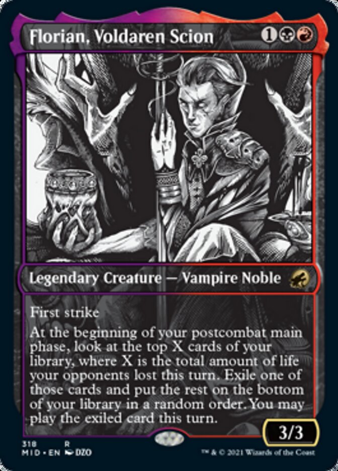 Florian, Voldaren Scion (Showcase Eternal Night) [Innistrad: Midnight Hunt] | Game Master's Emporium (The New GME)