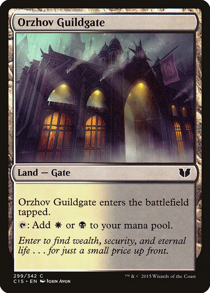Orzhov Guildgate [Commander 2015] | Game Master's Emporium (The New GME)