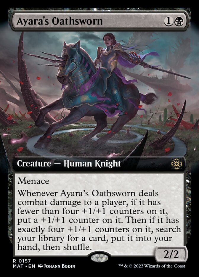 Ayara's Oathsworn (Extended Art) [March of the Machine: The Aftermath] | Game Master's Emporium (The New GME)