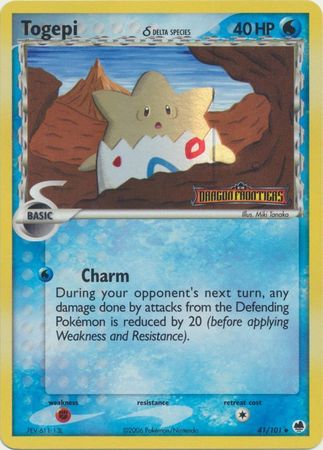 Togepi (41/101) (Delta Species) (Stamped) [EX: Dragon Frontiers] | Game Master's Emporium (The New GME)