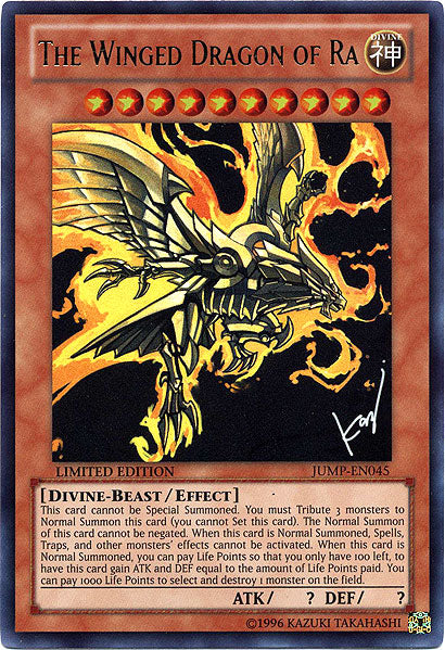 The Winged Dragon of Ra [JUMP-EN045] Ultra Rare | Game Master's Emporium (The New GME)