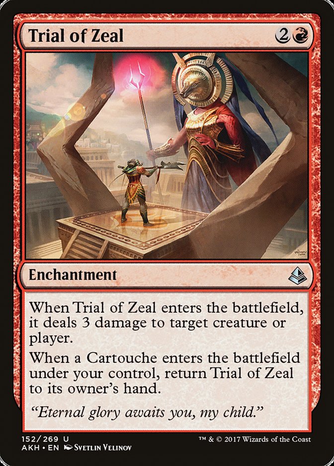 Trial of Zeal [Amonkhet] | Game Master's Emporium (The New GME)