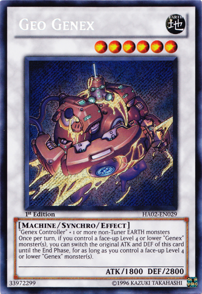 Geo Genex [HA02-EN029] Secret Rare | Game Master's Emporium (The New GME)