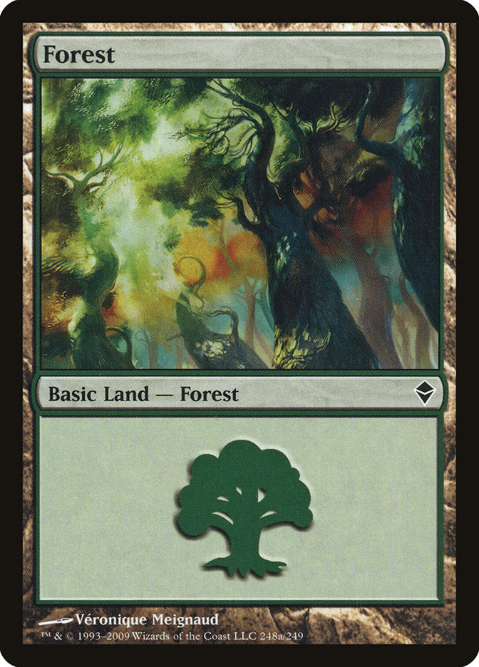 Forest (248a) [Zendikar] | Game Master's Emporium (The New GME)