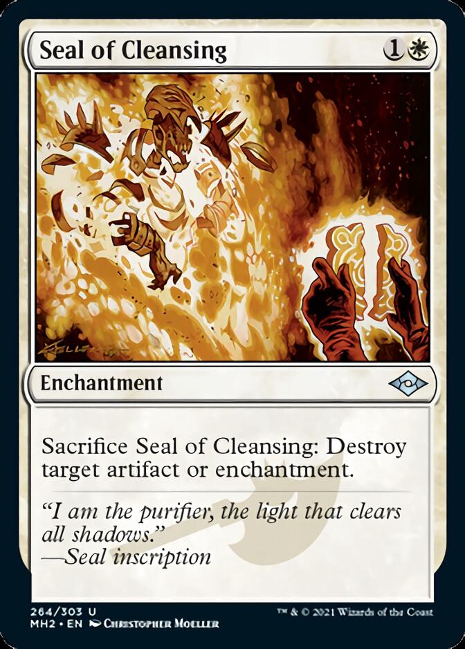 Seal of Cleansing (Foil Etched) [Modern Horizons 2] | Game Master's Emporium (The New GME)