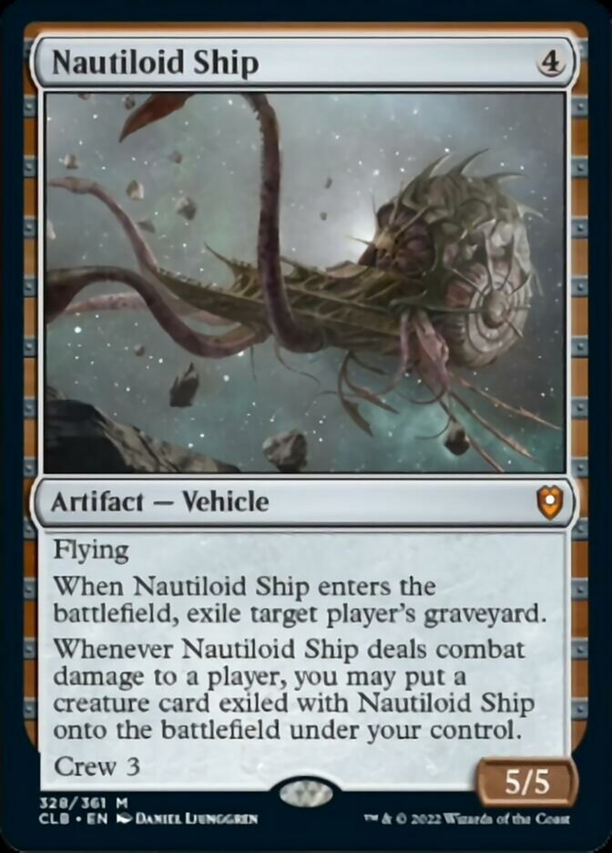Nautiloid Ship [Commander Legends: Battle for Baldur's Gate] | Game Master's Emporium (The New GME)