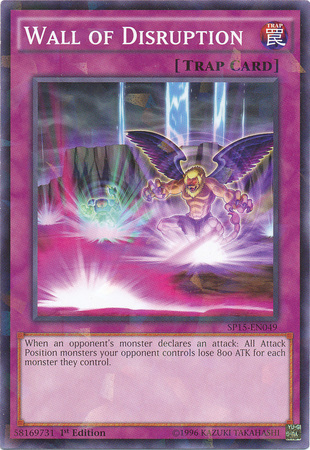 Wall of Disruption [SP15-EN049] Shatterfoil Rare | Game Master's Emporium (The New GME)