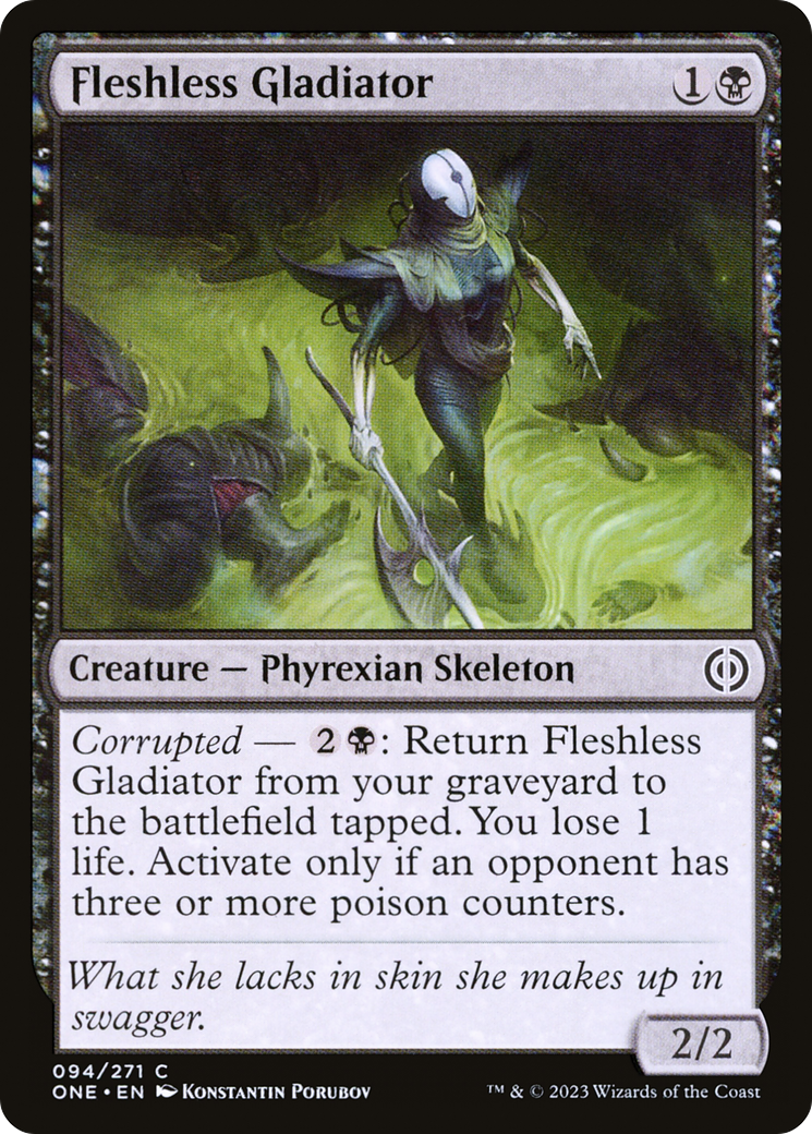 Fleshless Gladiator [Phyrexia: All Will Be One] | Game Master's Emporium (The New GME)