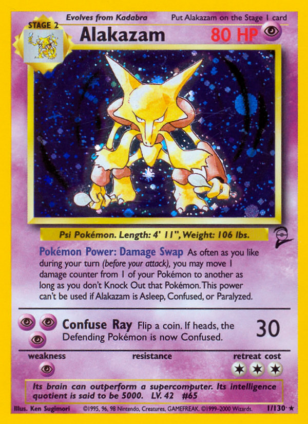 Alakazam (1/130) [Base Set 2] | Game Master's Emporium (The New GME)