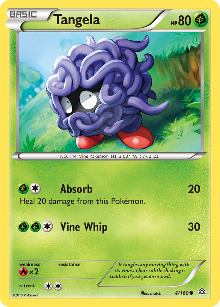 Tangela (4/160) [XY: Primal Clash] | Game Master's Emporium (The New GME)