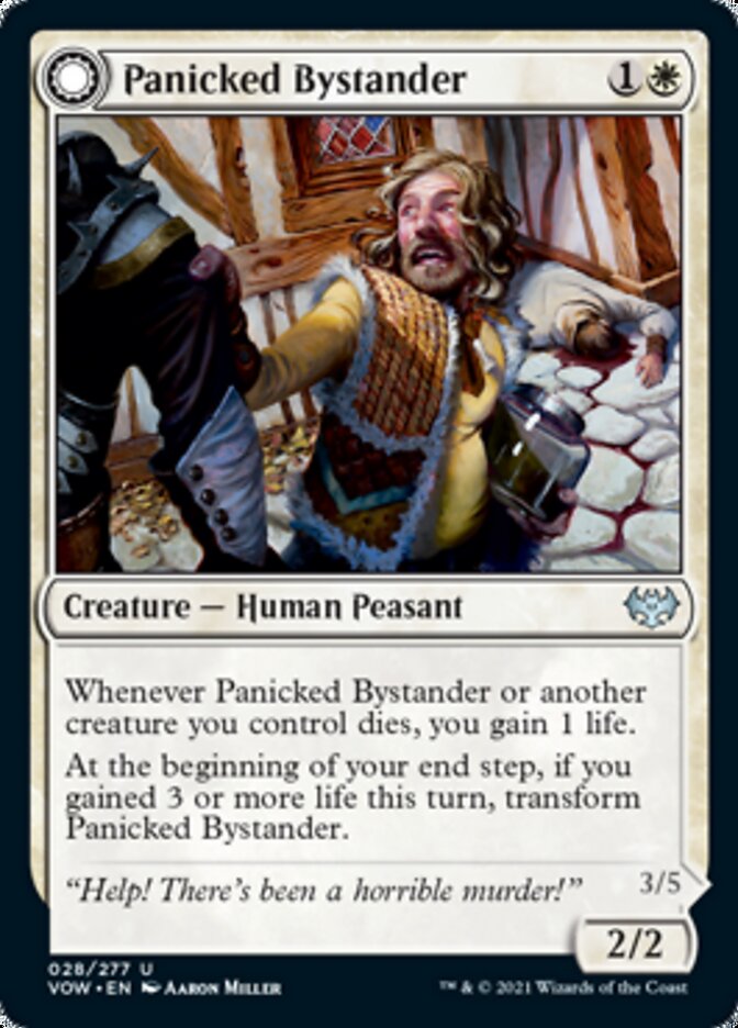 Panicked Bystander // Cackling Culprit [Innistrad: Crimson Vow] | Game Master's Emporium (The New GME)