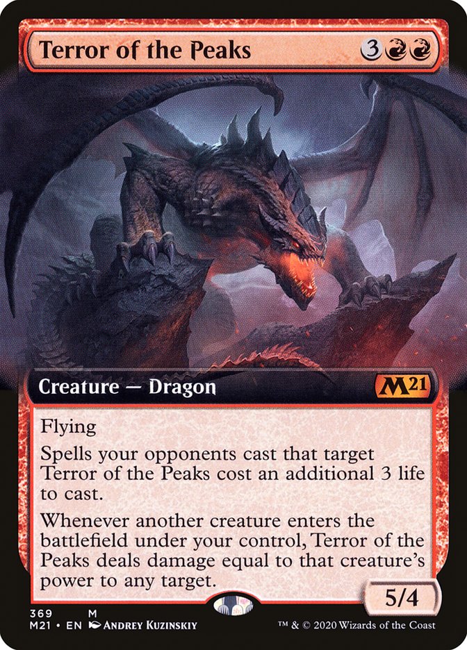 Terror of the Peaks (Extended Art) [Core Set 2021] | Game Master's Emporium (The New GME)