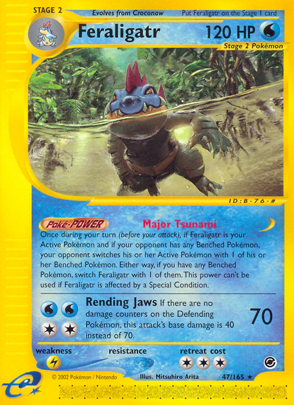 Feraligatr (47/165) [Expedition: Base Set] | Game Master's Emporium (The New GME)