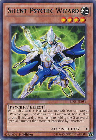 Silent Psychic Wizard [BP03-EN084] Rare | Game Master's Emporium (The New GME)