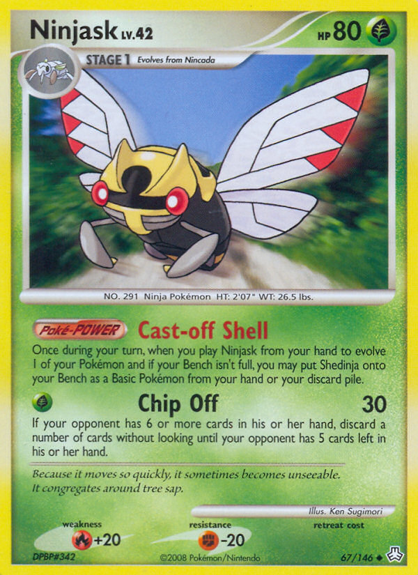 Ninjask (67/146) [Diamond & Pearl: Legends Awakened] | Game Master's Emporium (The New GME)