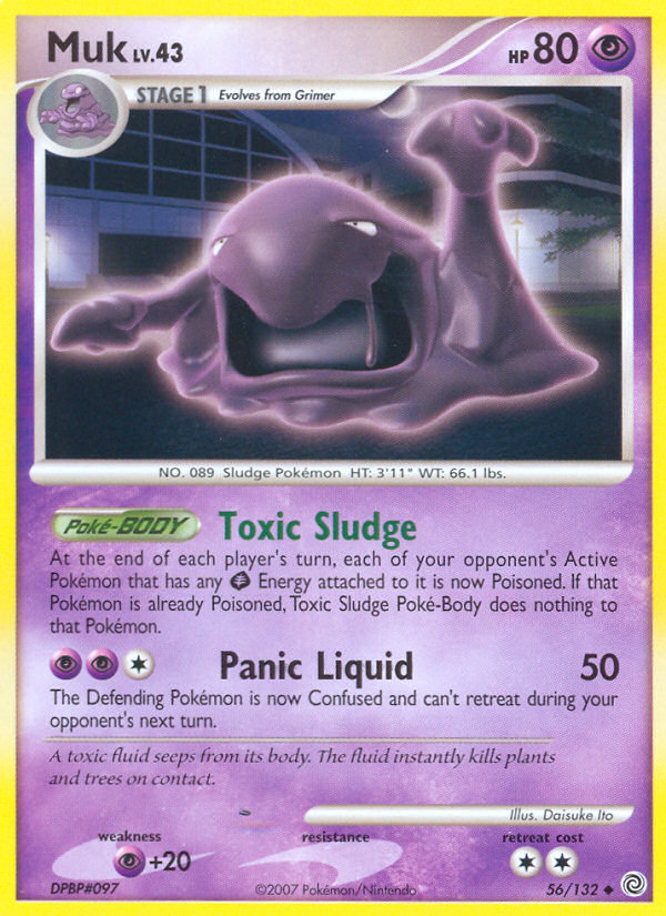 Muk (56/132) [Diamond & Pearl: Secret Wonders] | Game Master's Emporium (The New GME)