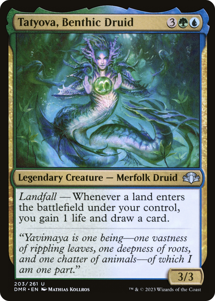 Tatyova, Benthic Druid [Dominaria Remastered] | Game Master's Emporium (The New GME)