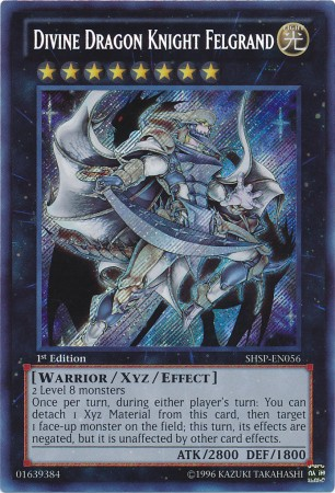 Divine Dragon Knight Felgrand [SHSP-EN056] Secret Rare | Game Master's Emporium (The New GME)