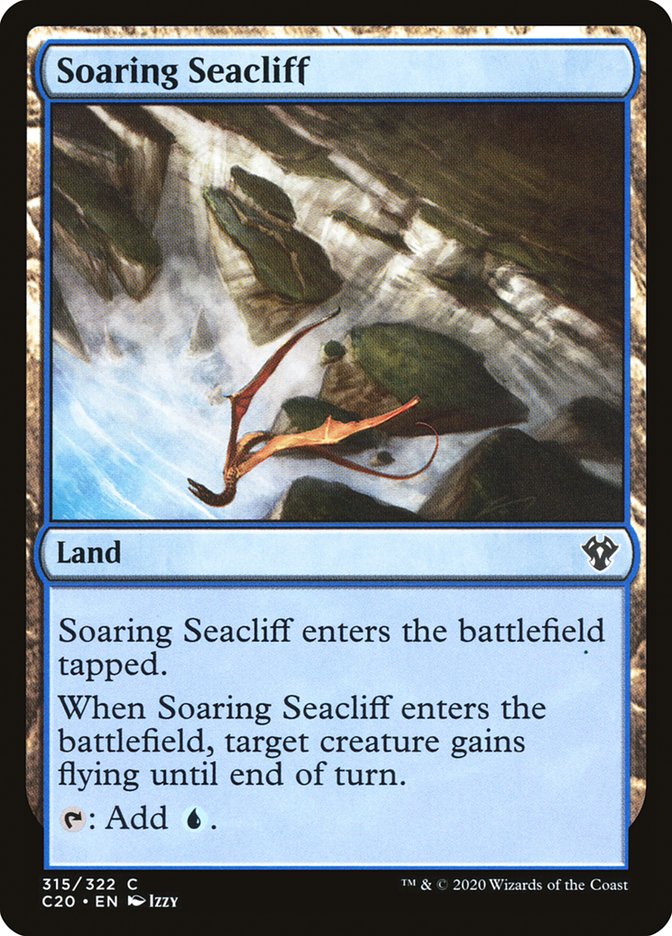 Soaring Seacliff [Commander 2020] | Game Master's Emporium (The New GME)