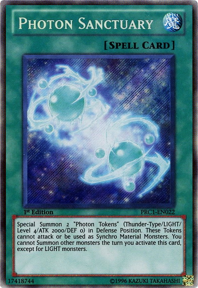 Photon Sanctuary [PRC1-EN022] Secret Rare | Game Master's Emporium (The New GME)