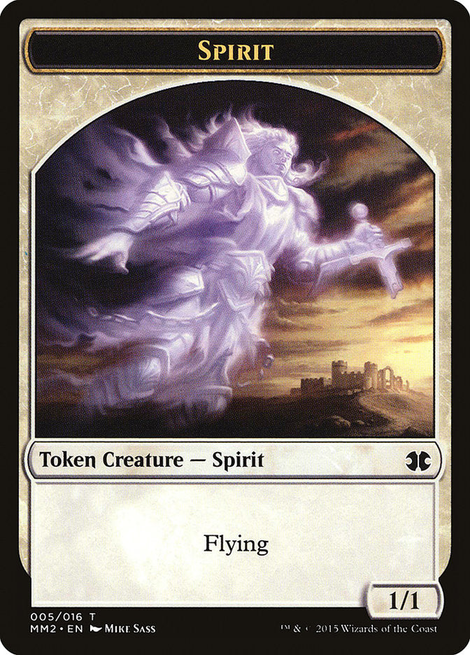 Spirit Token [Modern Masters 2015 Tokens] | Game Master's Emporium (The New GME)