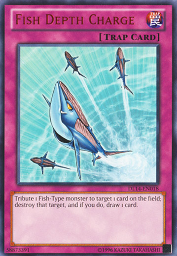 Fish Depth Charge (Red) [DL14-EN018] Rare | Game Master's Emporium (The New GME)