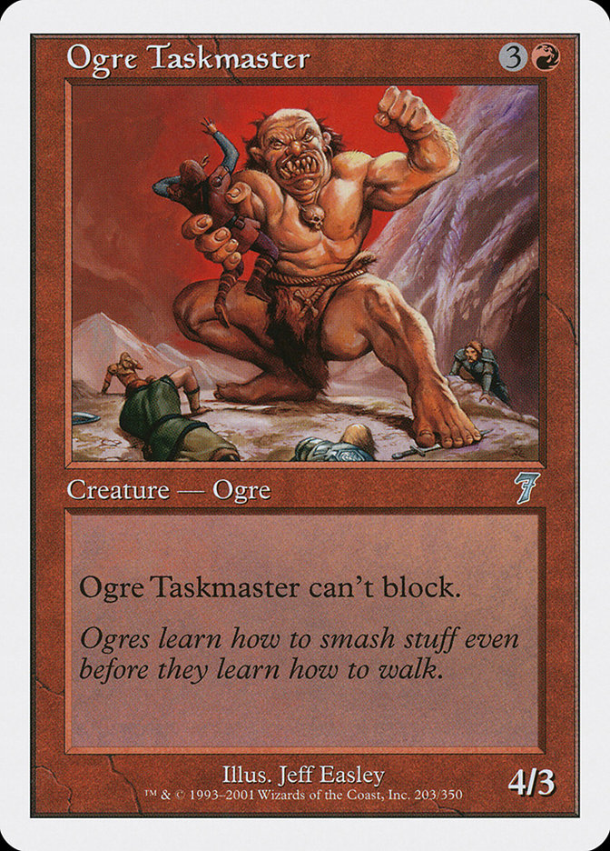 Ogre Taskmaster [Seventh Edition] | Game Master's Emporium (The New GME)