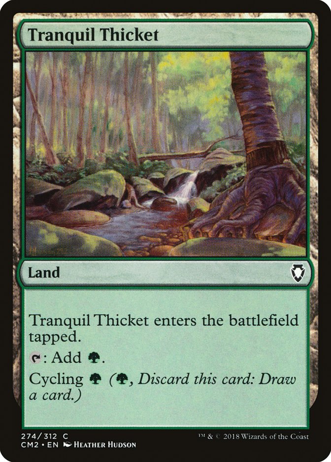 Tranquil Thicket [Commander Anthology Volume II] | Game Master's Emporium (The New GME)