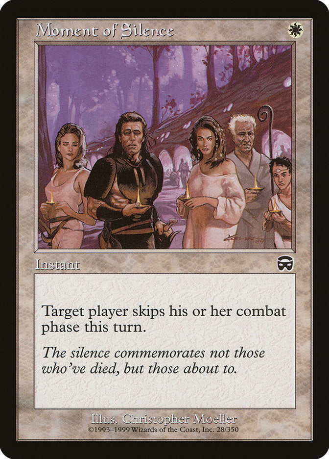 Moment of Silence [Mercadian Masques] | Game Master's Emporium (The New GME)