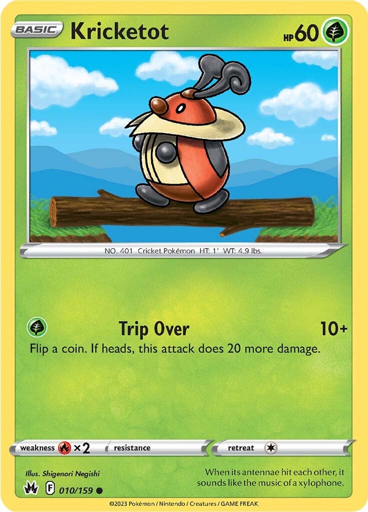 Kricketot (010/159) [Sword & Shield: Crown Zenith] | Game Master's Emporium (The New GME)