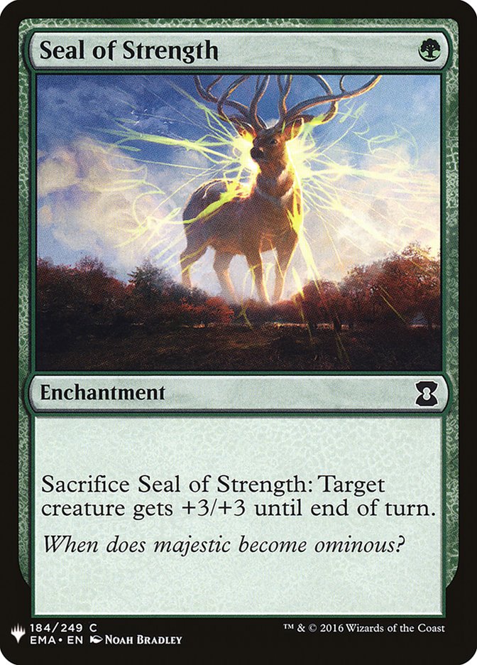 Seal of Strength [Mystery Booster] | Game Master's Emporium (The New GME)