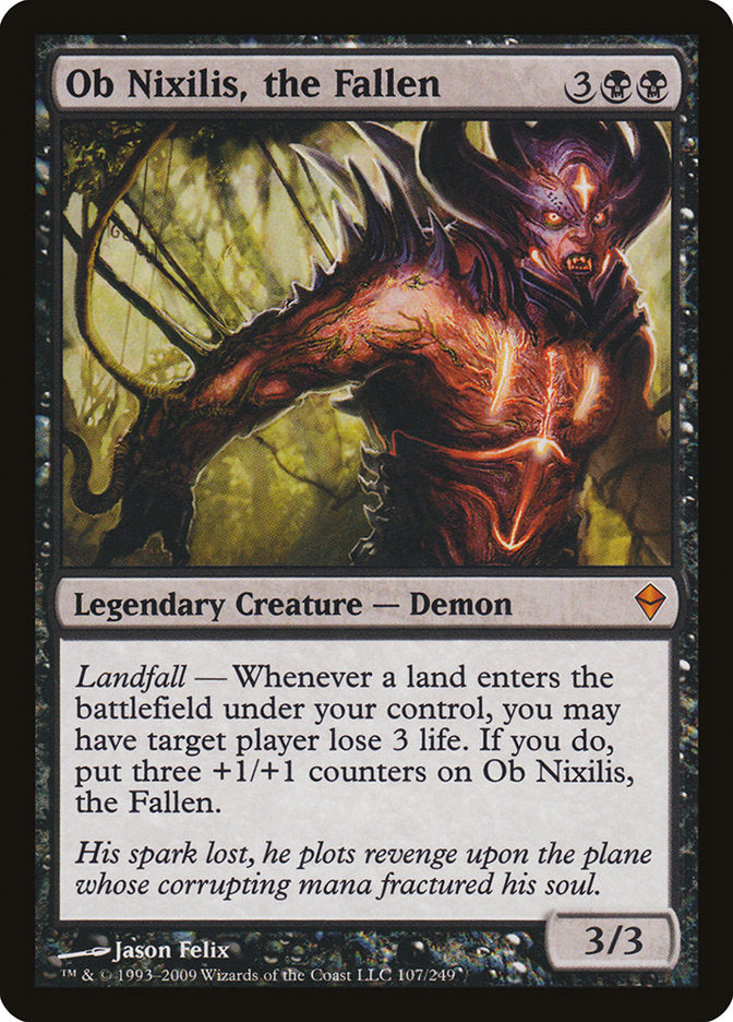 Ob Nixilis, the Fallen [Zendikar] | Game Master's Emporium (The New GME)