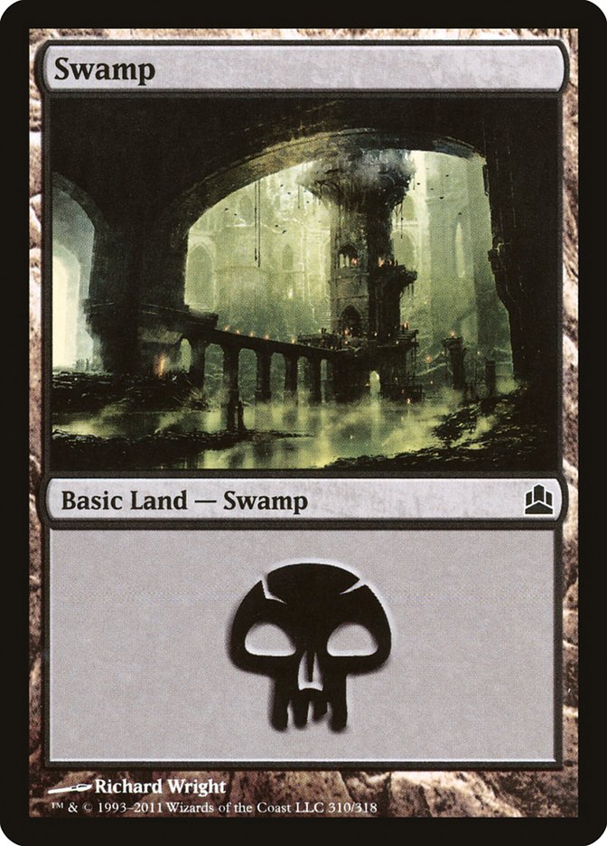 Swamp (310) [Commander 2011] | Game Master's Emporium (The New GME)