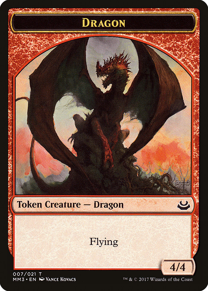Dragon Token [Modern Masters 2017 Tokens] | Game Master's Emporium (The New GME)