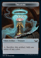 Treasure (014) // Rogue Double-Sided Token [Streets of New Capenna Tokens] | Game Master's Emporium (The New GME)
