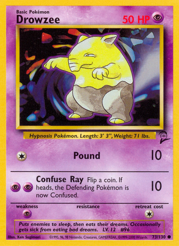 Drowzee (73/130) [Base Set 2] | Game Master's Emporium (The New GME)